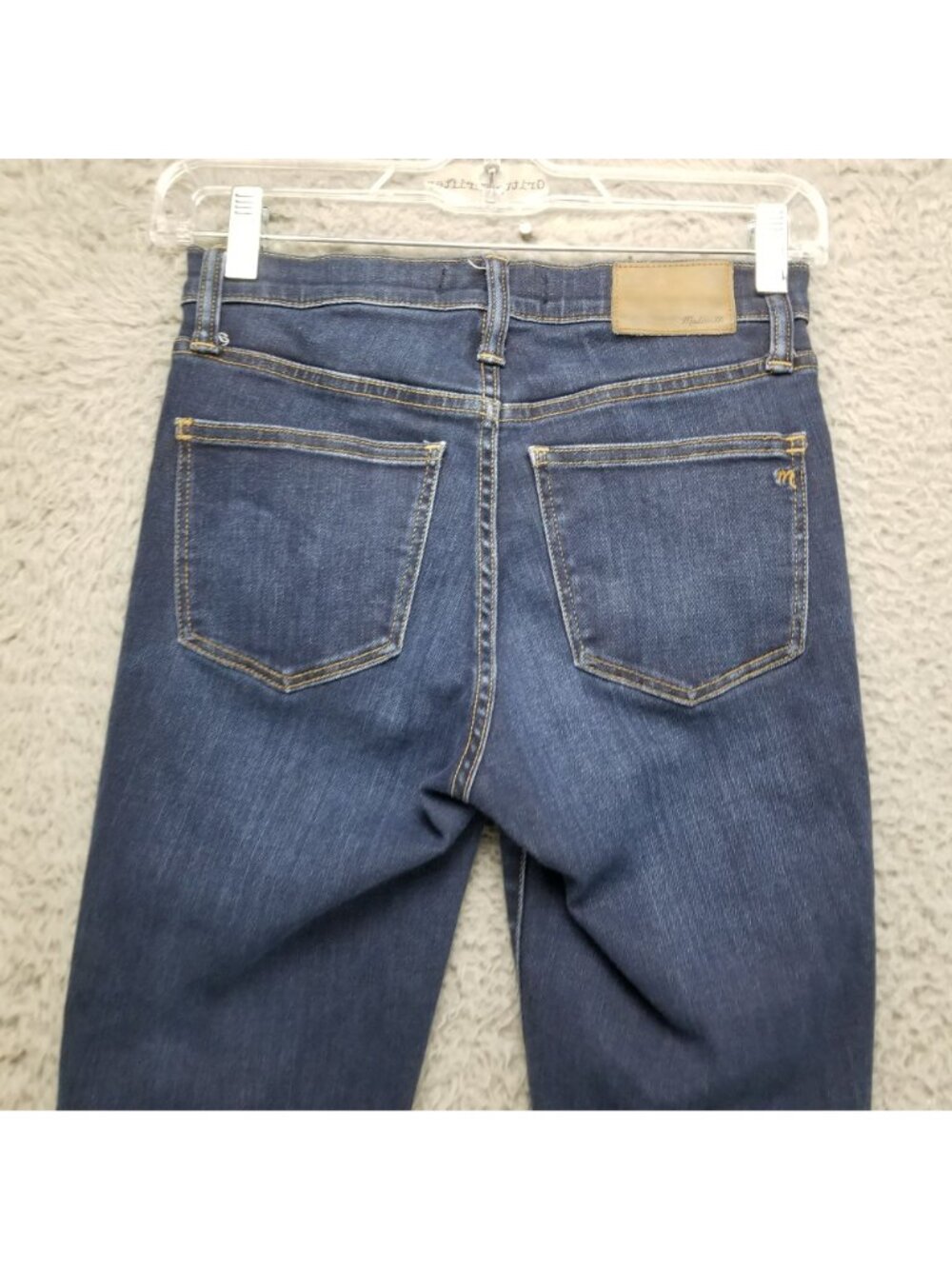 Madewell Jeans Womens 25 Blue Stretch Denim Skinny *Read* - Picture 10 of 16